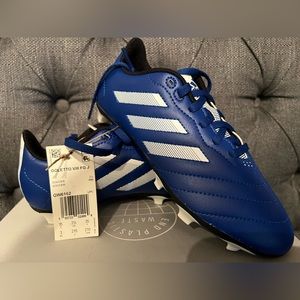 NWT Adidas Goletto VIII Soccer Cleats Blue Size 3